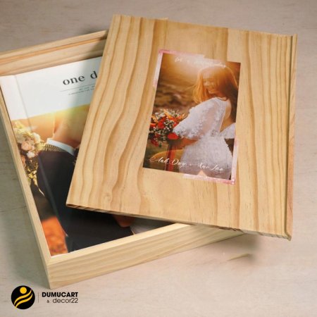 Hộp gỗ đựng photobook