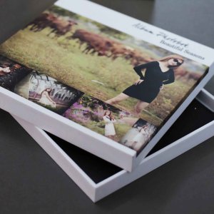 Hộp nắp liền in hình