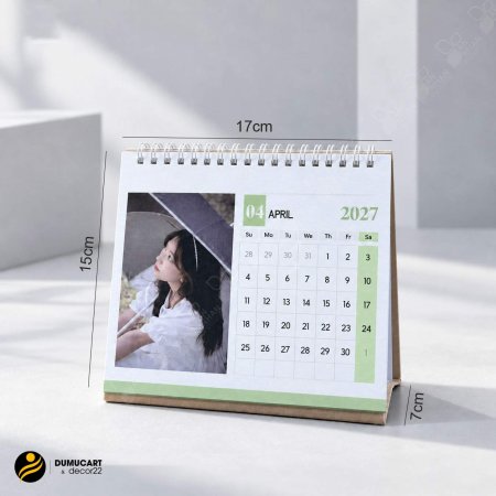 Lịch để bàn chữ A
